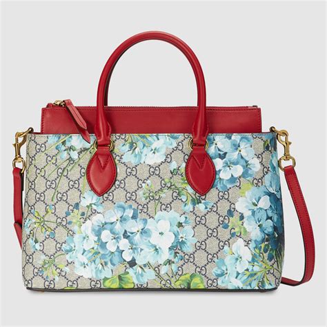 gucci bag blue flowers.